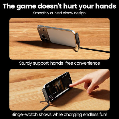 SmartStand Cable: Błyskawiczne Ładowanie 65W i Podstawka w Jednym