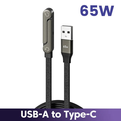 SmartStand Cable: Błyskawiczne Ładowanie 65W i Podstawka w Jednym